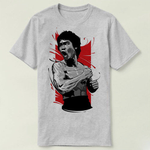 Bruce Lee 李小龙 截拳道 DIY 圆领 定制男女 Tee T-Shirt T恤