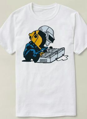 Daft punk 蠢朋克 傻瓜龐克 Bangalter Get Lucky T-Shirt T恤 3