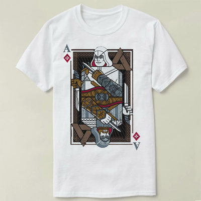 Assassin's Creed Revelations Ace Card刺客信条Tee Shirt T恤