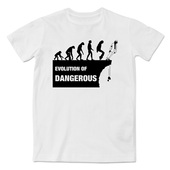 Dangerous T恤 进化 迈克尔杰克逊 酷潮流个性 印花短袖 男女同款