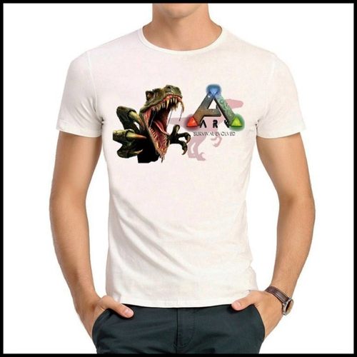 ark survival evolved T-shirt 方舟生存进化 T恤 白色短袖 T恤