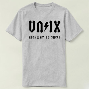 ****员UNIX HIGHWAY Shirt programmer T恤 极客 SHELL GEEK