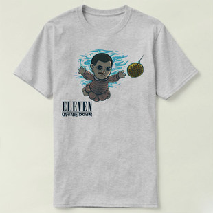 Nirvana涅磐乐队nevermind Stranger Things怪奇物语 T-Shirt T恤