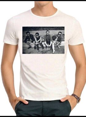 Pixies T-shirt 小妖精乐队 T恤 欧美潮流T恤 白色经典乐队 T恤