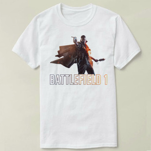 EA Battlefield1 战地 1 VIDEO GAME Tee Shirt圆领 定制T恤