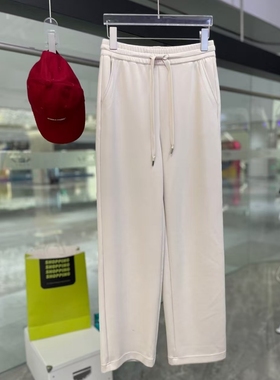 oldcolour欧珂2024春季宽松纯色休闲长裤女Q110705A1