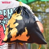 Баскетбольная спортивная сумка на одно плечо для тренировок, баскетбольный рюкзак, волейбольная футбольная сетчатая сумка, делается под заказ