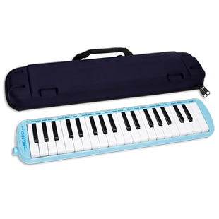 孔声口风琴F37键学生儿童成人演奏初学37键口风琴送吹管嘴口吹琴