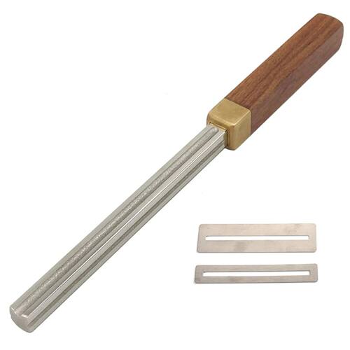Miwayer Diamond guitar fret file, extra narrow, medium and w