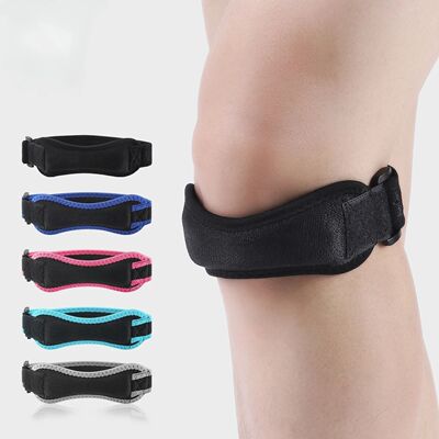 1 Piece Knee Patellar Tendon Knee Support Strape Brace Shock