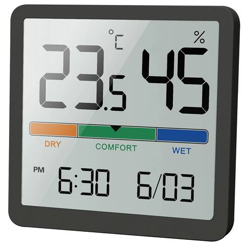 Indoor Temperature Humidity Meter Home LCD Digital Thermomet