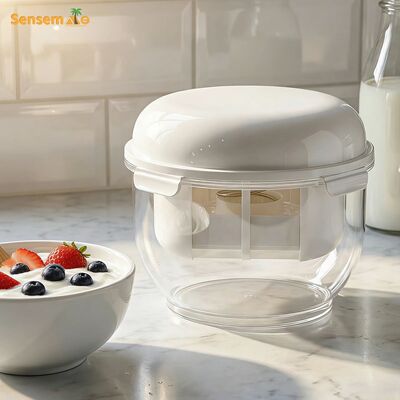 Greek Yogurt Strainer with Spring Press Large Capacity Whey