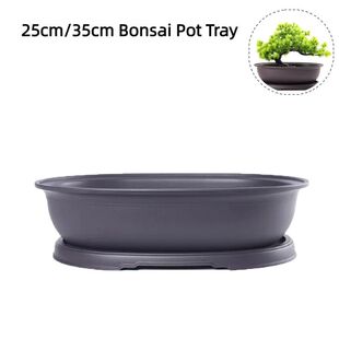 Flowerpots Plastic Imitation Purple Clay Plants Pots Garden
