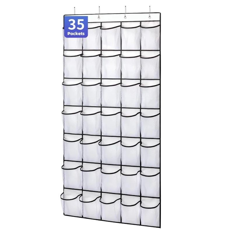 35 Pocket Wall-mounted Sundries Shoe Organiser Closet Storag