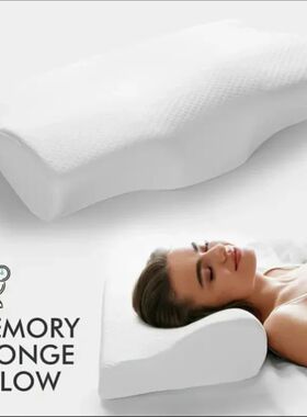 Orthotic Memory Foam Pillow for Neck and Cervical Support -