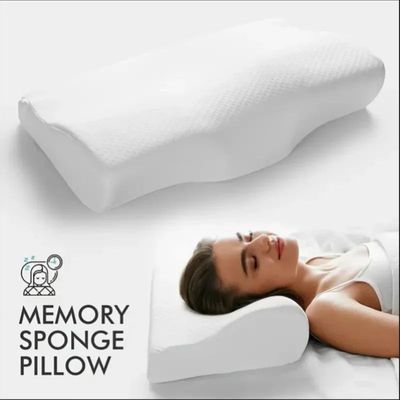 Orthotic Memory Foam Pillow for Neck and Cervical Support -