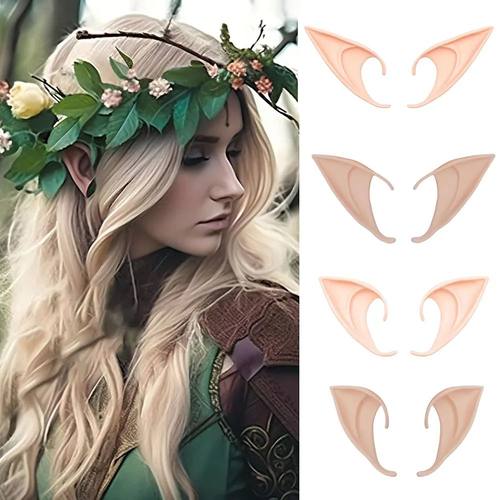 Halloween Elf Ears,Latex Ears for Angel,Halloween Cosplay De