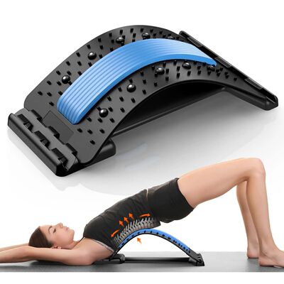 Back Stretcher for Back Pain Relief Multi-Level Back Cracker