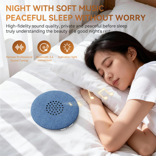 Timed Shutdown Bedtime Speaker Long Standby Night Light Blue