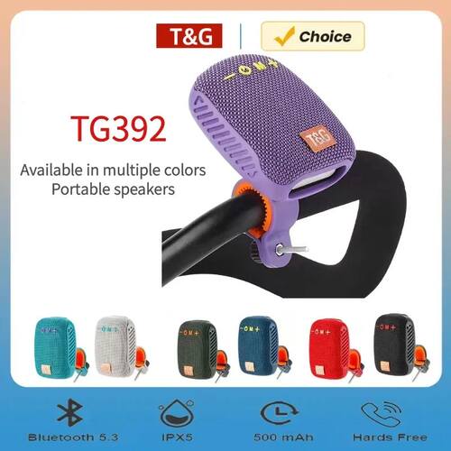 Outdoor Bicycle TG392 Bluetooth caixa de som Portable Wirele