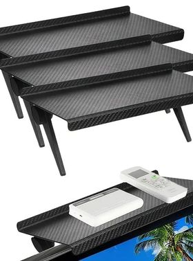 1pc Home Organizer TV Screen Top Shelf Rack Computer Monitor