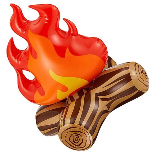 Inflatable Flame Model Yard Decoration Props Pvc Bonfire Cam