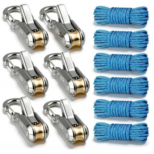 Rope Tying Tool And Tensioner with Roller Tensioner,  Heavy-