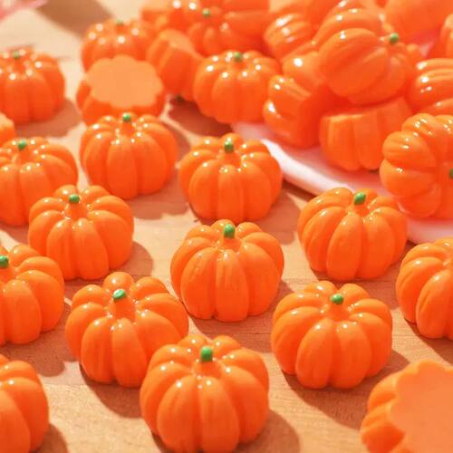 5/10 Pieces Mini Resin Pumpkin Miniatures, DIY Micro Landsca