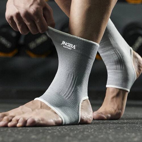 2Pcs Knitted Ankle Support For Spra Arthritis Tendonitis Run