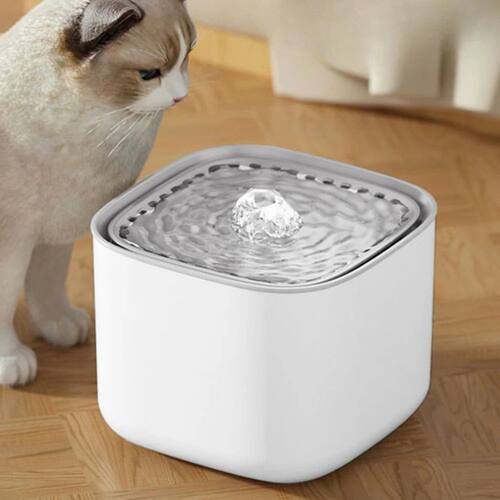 3L Cat Water Fountain Auto Recirculate Filter Large Capacity