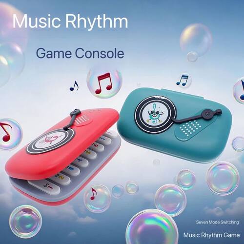 Electronic Music Rhythm Puzzle Game Machine Montessori Pocke