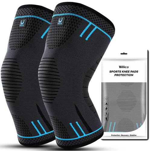 1 Pcs Compression Knee Support Sleeve Elastic Breathable Kne