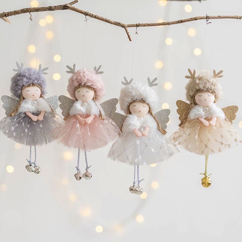 Navidad Christmas Angel Dolls Xmas Tree Pendant Ornaments  N