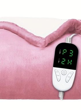 150*180cm Heated Blanket-Electric Blanket,Soft Heated Throw