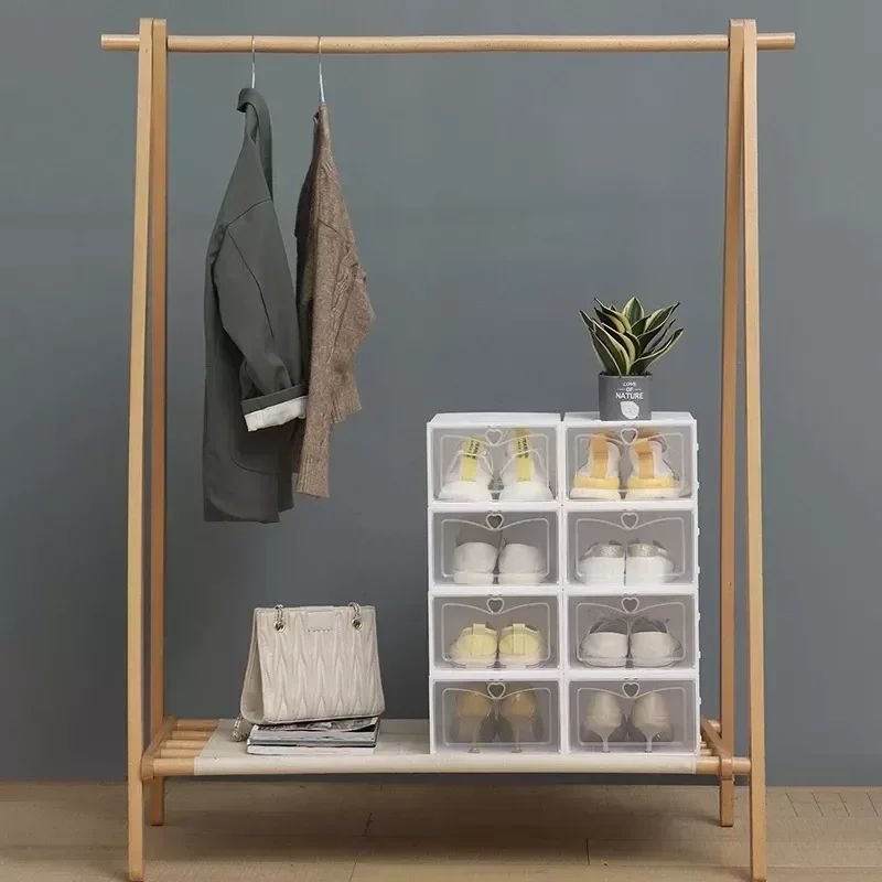 1Peice Drawer Storage Shoe Box Transparent Ladies Kids Sneak