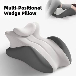 Multi-Positional Wedge Pillow Memory Foam Ergonomic Prone Pi