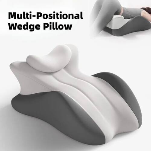 Multi-Positional Wedge Pillow Memory Foam Ergonomic Prone Pi