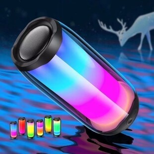 Rgb Light Effect Bluetooth Speaker 5.3 Huaqiang North T1 Col