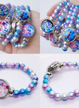 KPop Demon Hunters Bracelets GirlsBeaded Wristband Cute Cart