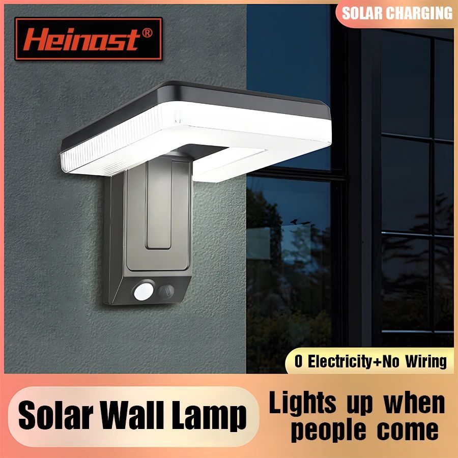 Foldable LED 120° Solar Light Outdoor Wall Lamp Waterproof