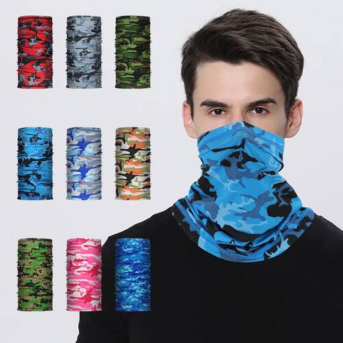 Outdoor UV Protection bandana Scarf Neck Warmer Multifunctio