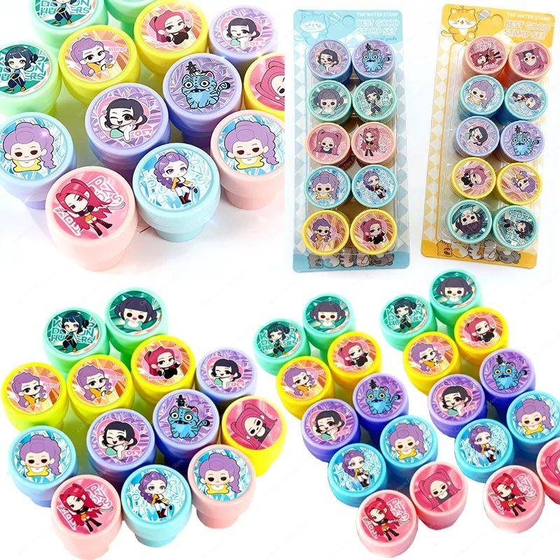 Anime Movie Kpops Demons Hunte Stamps Party Favors Seal Stam