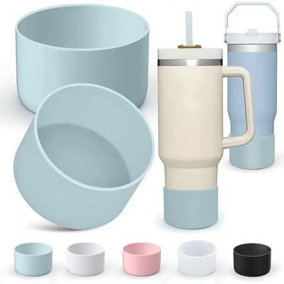 Non-Slip Cup Sleeve for 30/40oz Tumbler Water Bottle Silicon