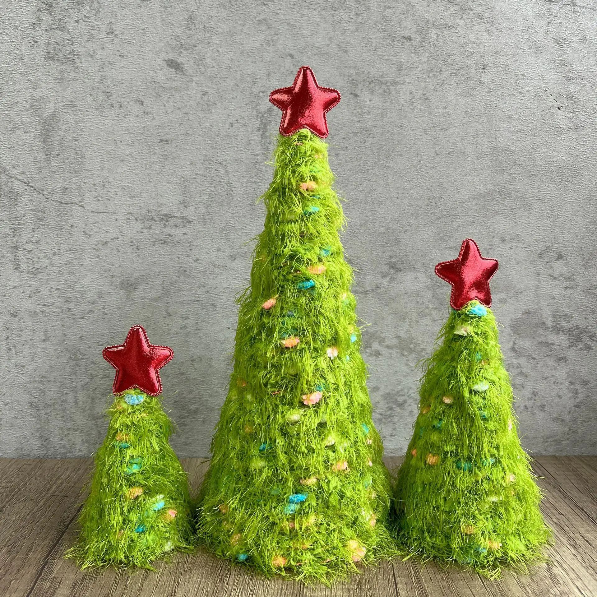 Christmas Table Fireplace Scene Decoration Christmas Grinch