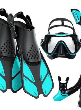 Mask F Snorkel Set, Snorkeling Gear for Adults, Panoramic Vi
