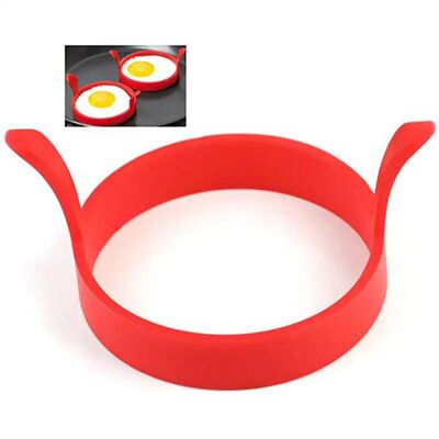 Silicone Ring Fried Egg Mold Nonstick Pancake Ring Molds Hea