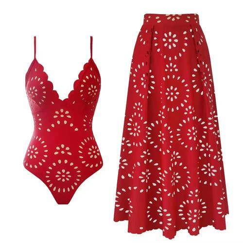 2026 New Sexy Ruffle Bikini Set Printed Brazilian Biquini Wo