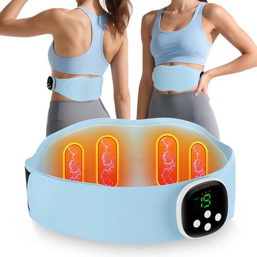 Electric Abdominal Massager Belt Waist Toning Sculptor Vibra
