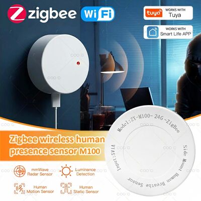 ZigBee Wifi 24G MmWave Human Presence Motion Sensor Radar Wa