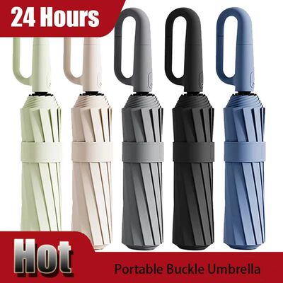20Bones Windproof Fully Automatic Folding Umbrella with Loop